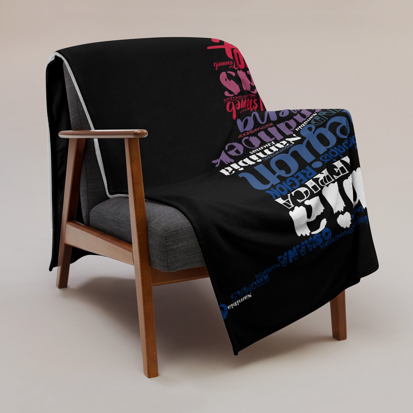 Gem Of Africa - PROUD AFRICAN - Throw Blanket