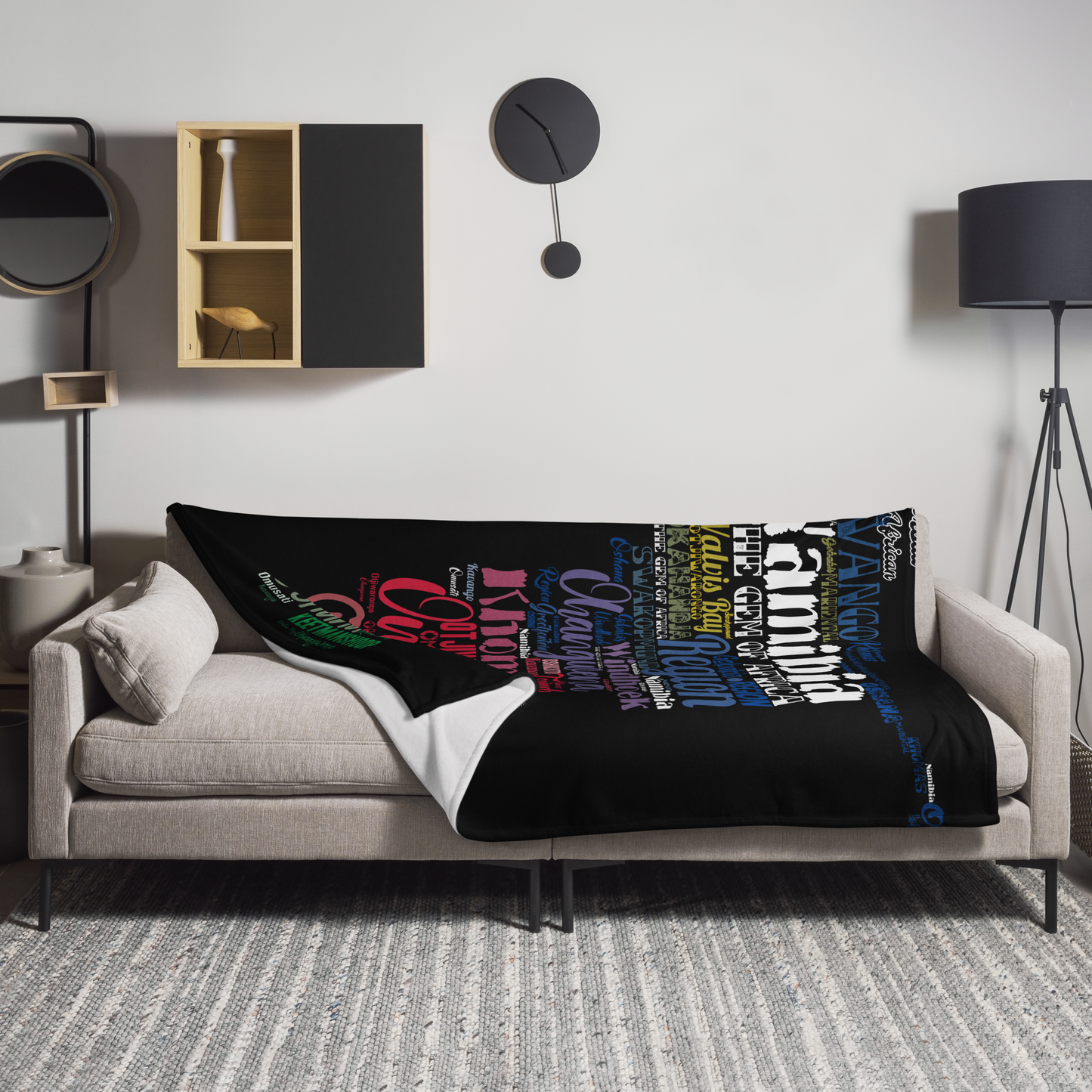 Gem Of Africa - PROUD AFRICAN - Throw Blanket