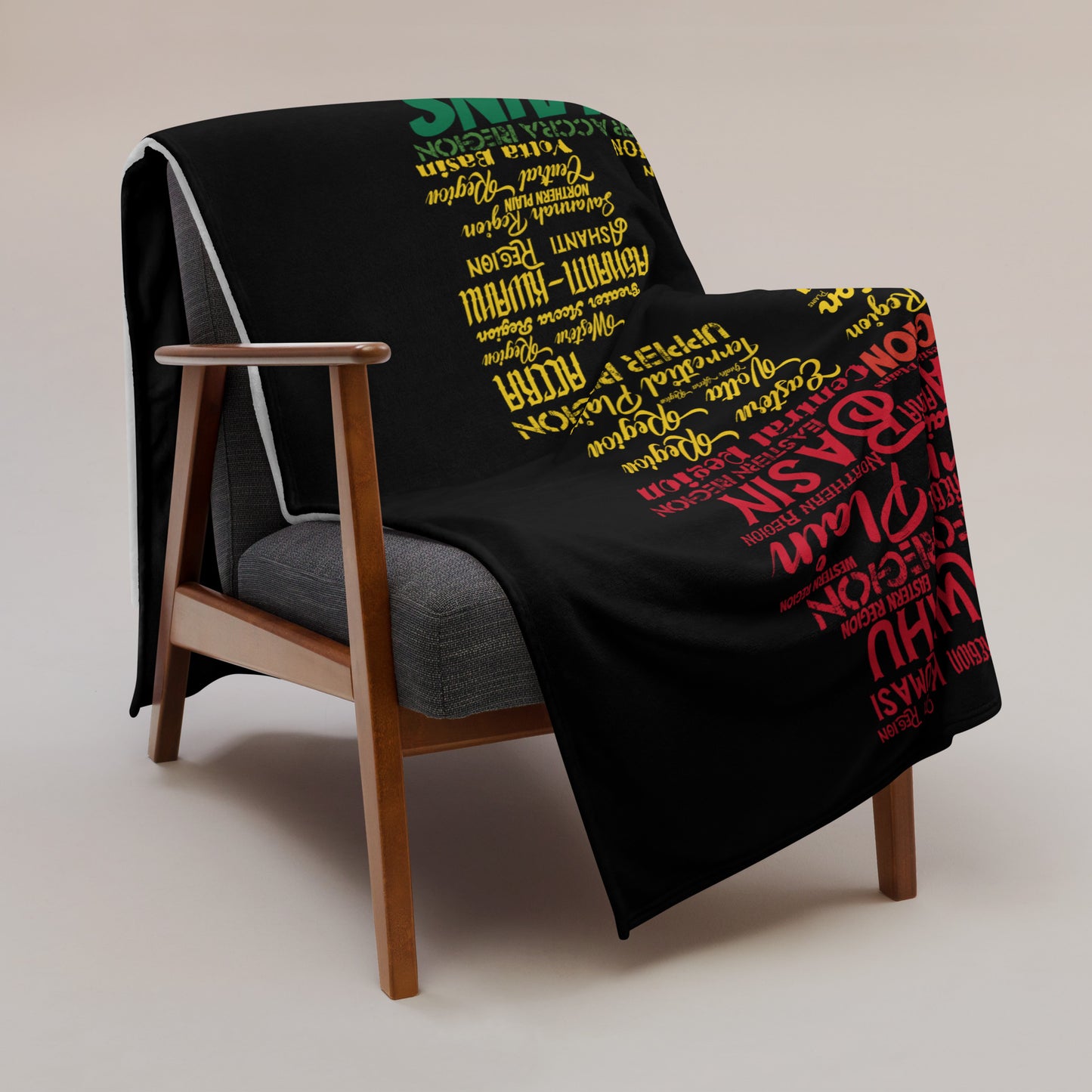 Black Star Of Africa - PROUD AFRICAN - Throw Blanket