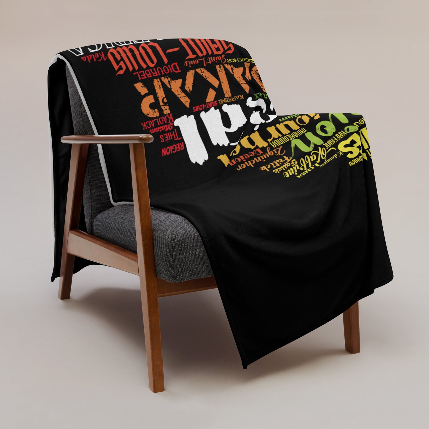 Gateway To Africa - PROUD AFRICAN - Throw Blanket