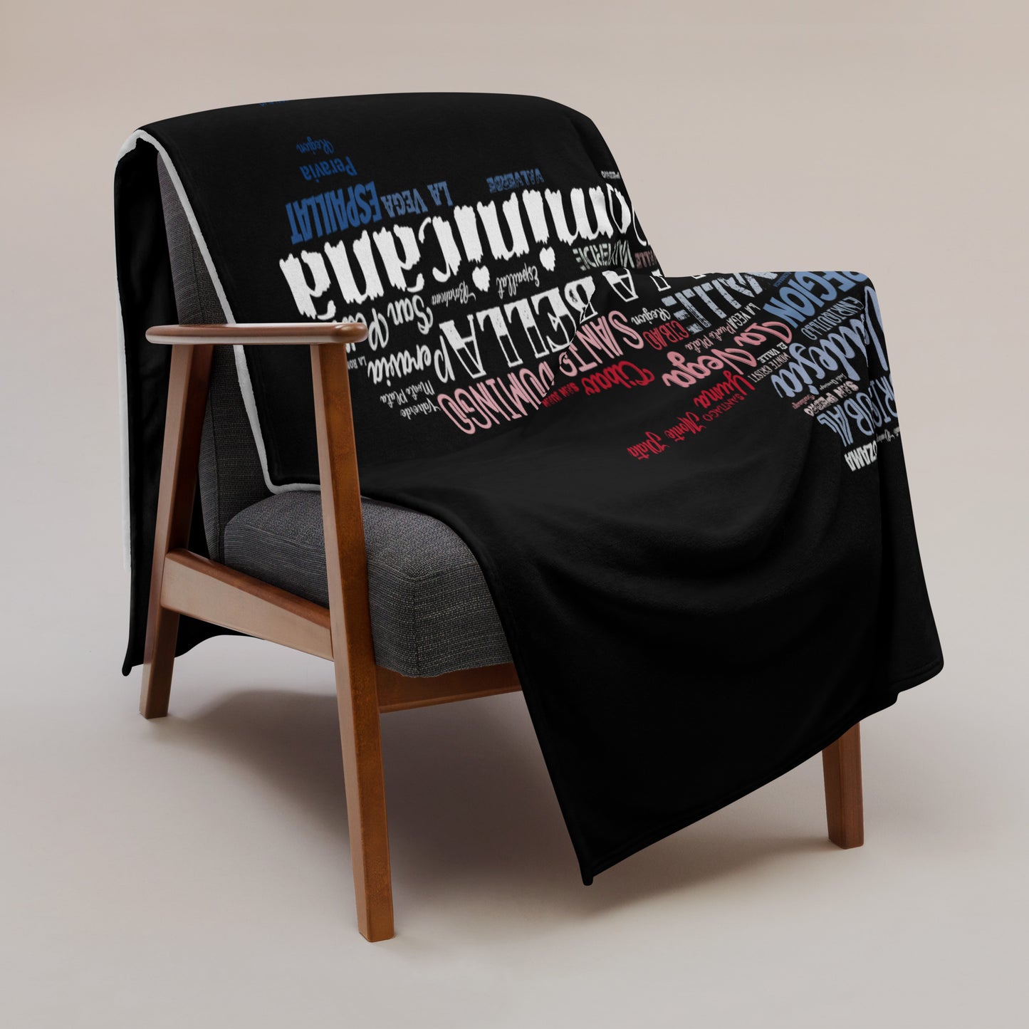 La Quisqueya La Bella - PROUD AFRICAN - Throw Blanket